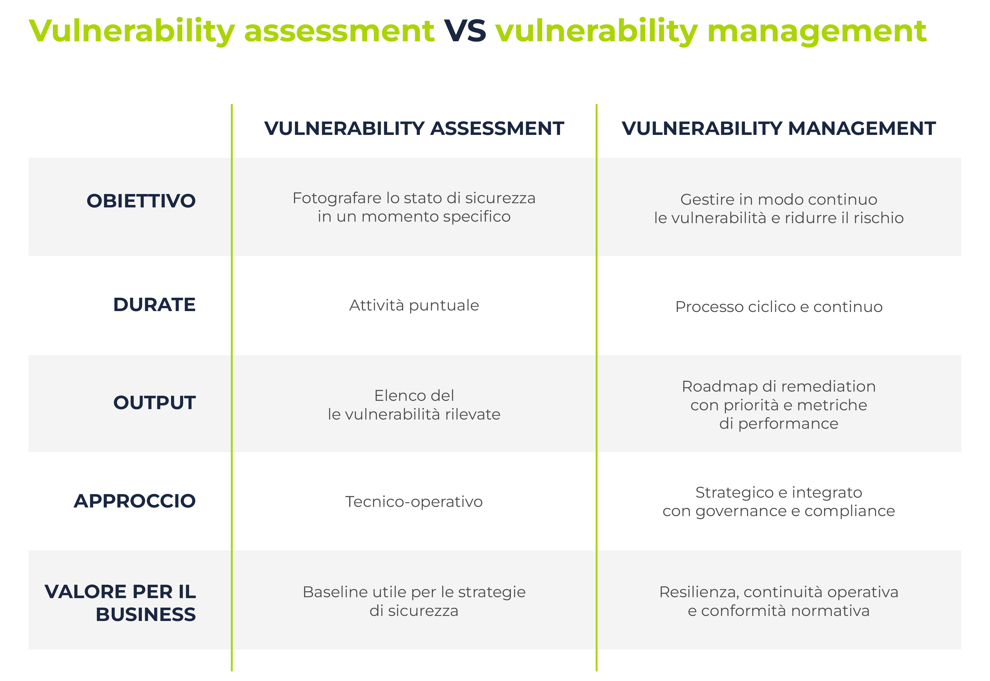 vulnerability assessment vs vulnerability management
